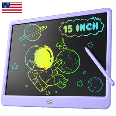 Lcd Writing Tablet For Kids Kidopire 15 Inch Large Screen Doodle Board Colorful