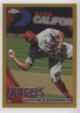 2010 Topps Chrome Gold Refractor 15/50 Howie Kendrick #16 0lm