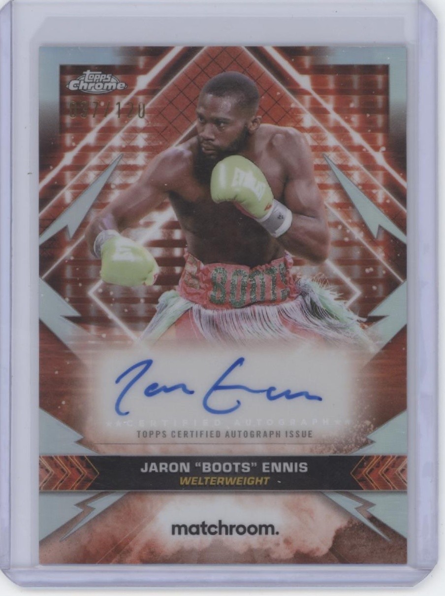 2024 Topps Chrome #CAS-JE Jaron Ennis Championship Autographs #/120