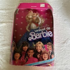 Barbie UNICEF Doll 1989 Blonde Superstar Face Special Edition 1920 New in Box