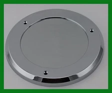 Plastic Chrome 4" Round Mirror Bezel Grommet Cover Trim Ring for 4" LED Lights