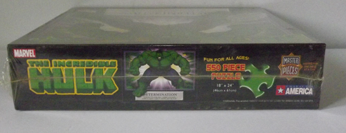 The Incredible Hulk Determination Puzzle 550 Pieces 2003 Marvel Master Pieces - Picture 3 of 7