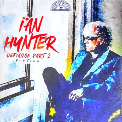 IAN HUNTER - DEFIANCE PART 2 FICTION - TURQUOISE COLOR VINYL LP '' NEW, SEALED ''