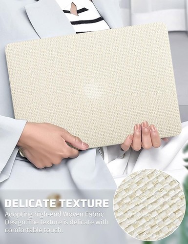 Beige Compatible Case for MacBook Air 15” (CA2024-XE) A2941 +Free Download Album - Picture 4 of 6