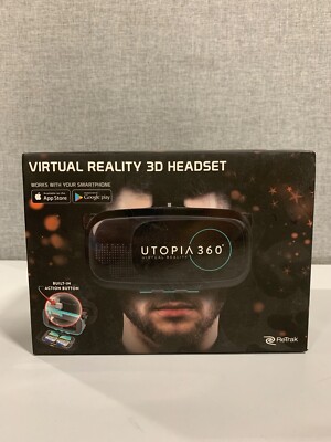 Virtual Reality Headset ReTrak Utopia 360 Smartphone VR  Android Apple