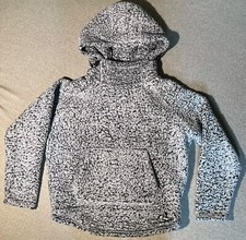 Pink Victorias Secret Fleece Hoodie Jacket Women  s Size XS Gray Plush Pullover