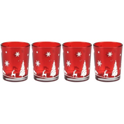  2 PCS Flammenlos Kerzen Teelichthalter Festliche Kerzenhalter