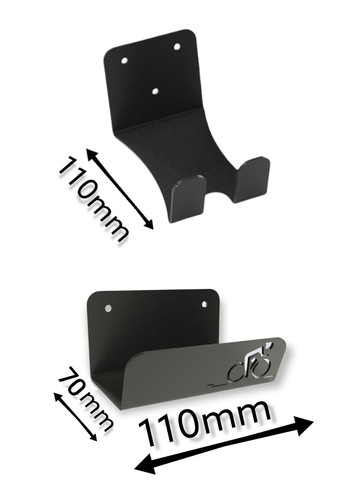 BIKE WALL MOUNT HANGER Pedal Wheel Holder Bracket Display Rack - 3PCS - Picture 2 of 38