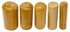 5 Piece Wooden Dapping Doming Punch Set Jewelry Making Metal Forming Tool