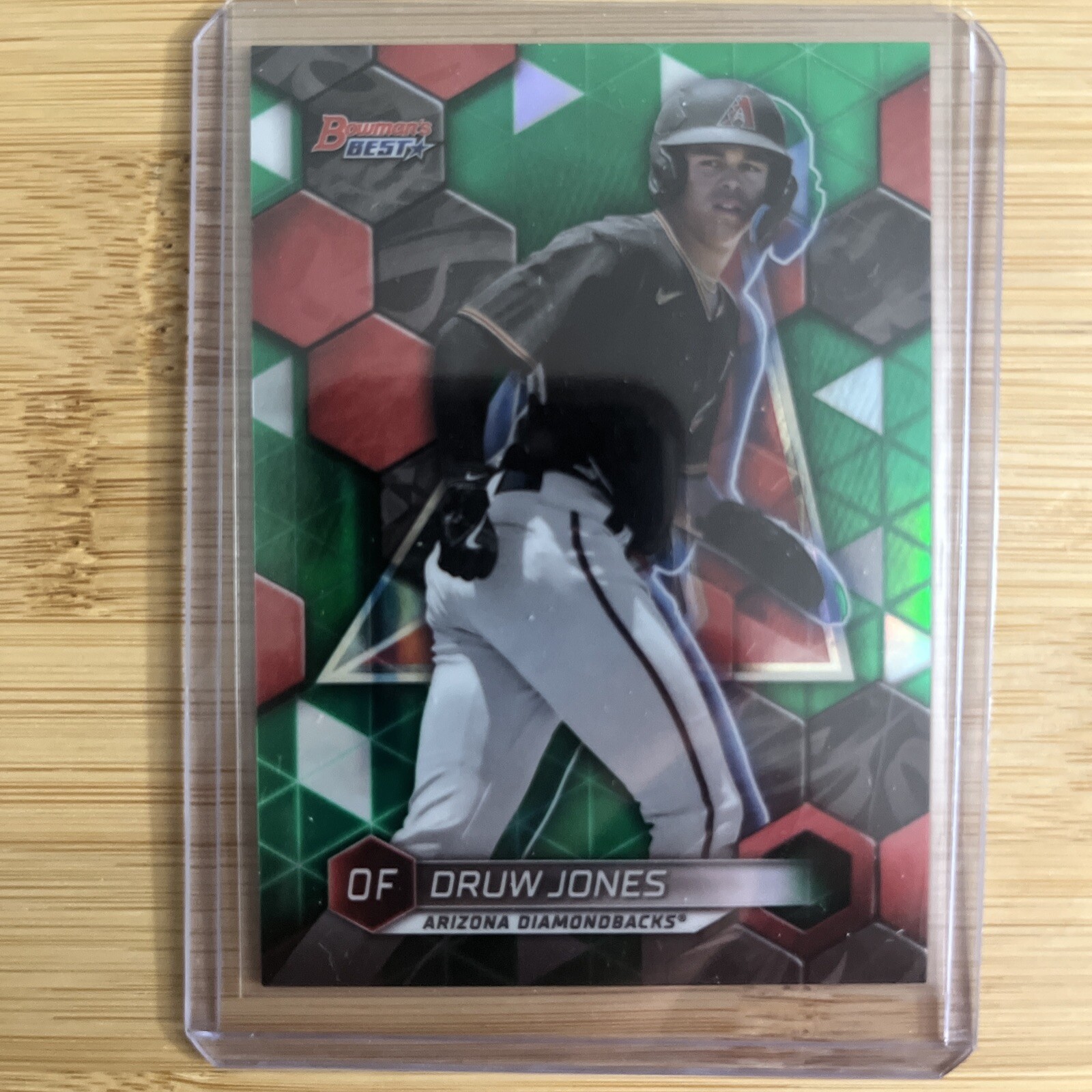 2023 Bowman's Best - Top Prospects Green Refractor #TP-8 Druw Jones /99 (RC)