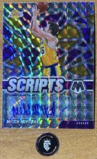Mitch Kupchak 2020-21 Panini Mosaic Scripts Autograph #SC-MKU Los Angeles Lakers