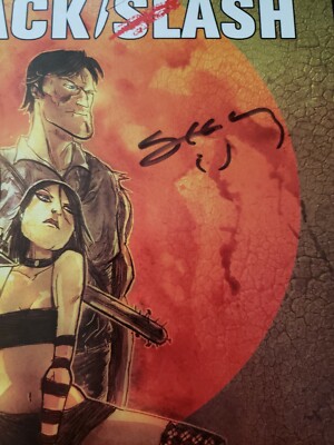 アート・デザイン・音楽 Army of Darkness vs Hack/SLASH TPB Army of Darkness Vs Hack Slash #1 - Cover B, Signed By Tim Seeley