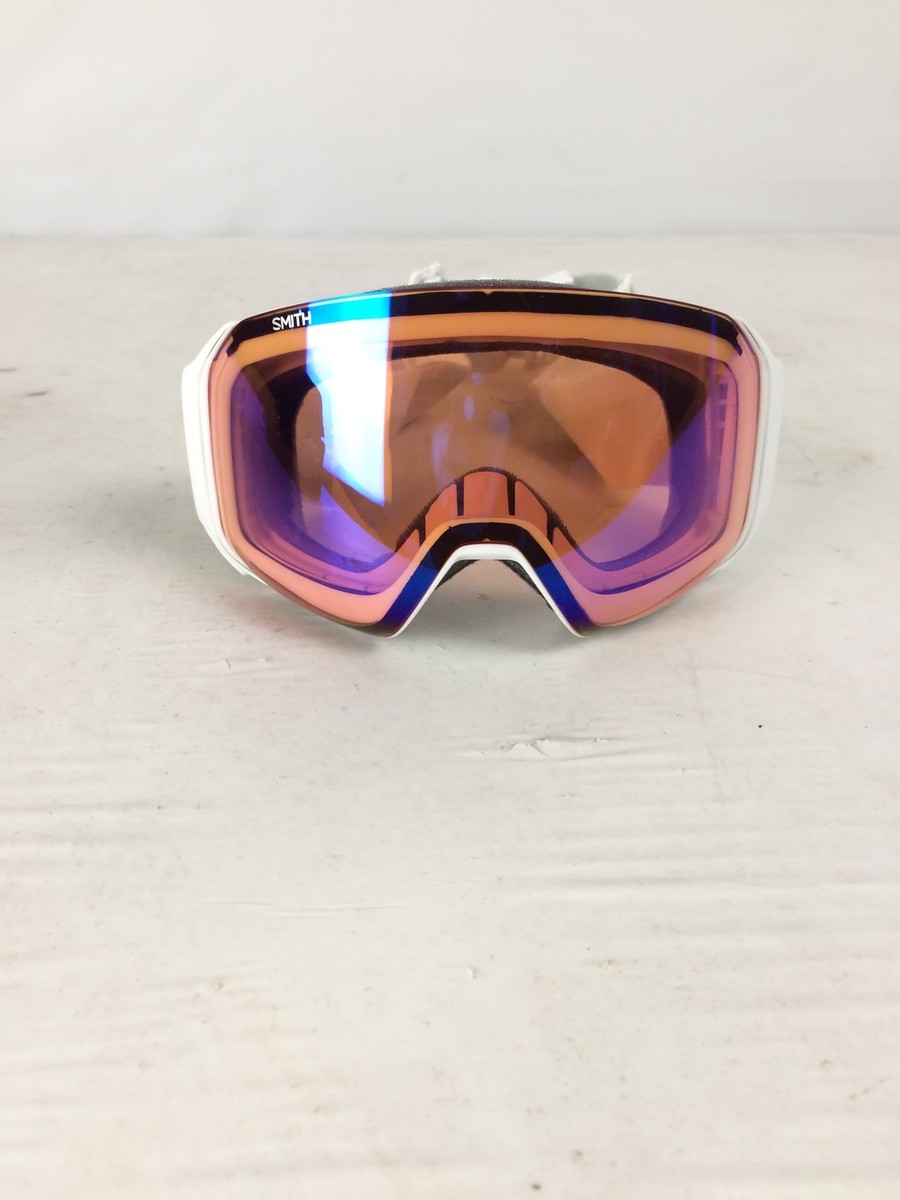 Excellent Smith 4D Mag S Snow Goggles, White Vapor Frame