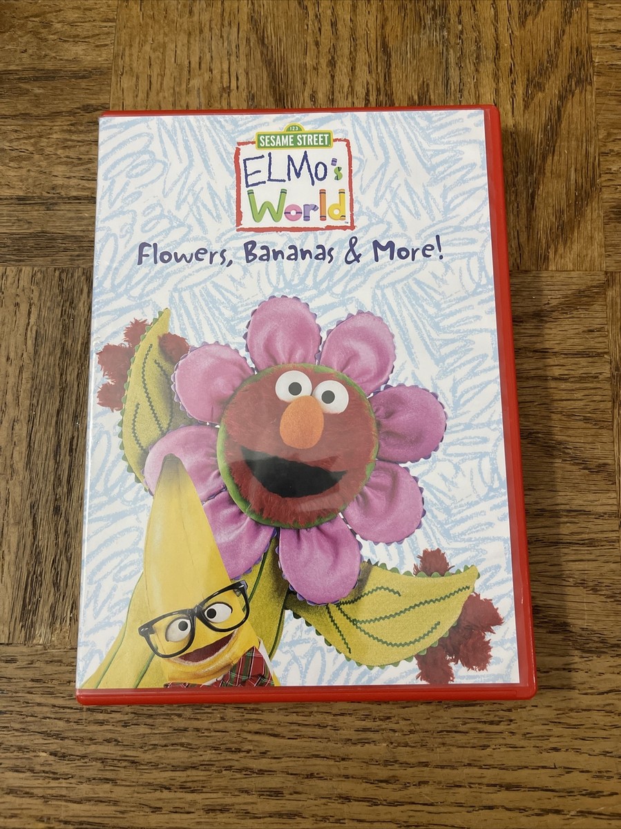 その他 Elmo's World - Flowers Bananas & More [DVD] [Import] Sesame Street Elmos World Flowers Bananas And More DVD