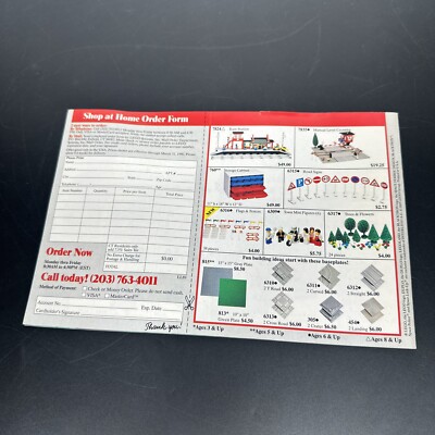 Vintage LEGO LEGOLAND Product Catalog Booklet Pamphlet Ad Vintage LEGO LEGOLAND Product Catalog Booklet Pamphlet Ad