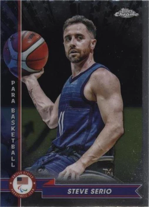 2024 Topps Chrome U.S. Olympic & Paralympic Team and Hopefuls - Steve Serio #7