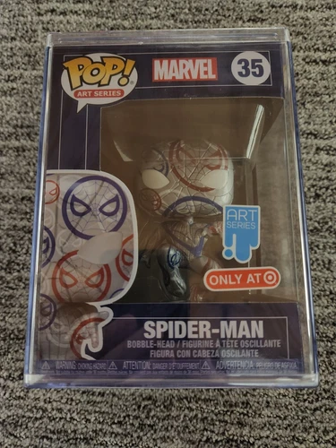 Funko Pop! MARVEL Art Series - Spider-Man #35 - Target Exclsuive Vinyl Figure