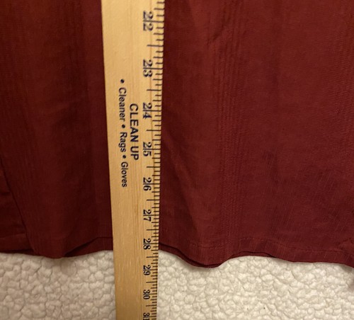 VINTAGE Haband Shirt Adult 3XL Red Short Sleeve Button Up Two Pocket Mens 90s - Picture 3 of 6