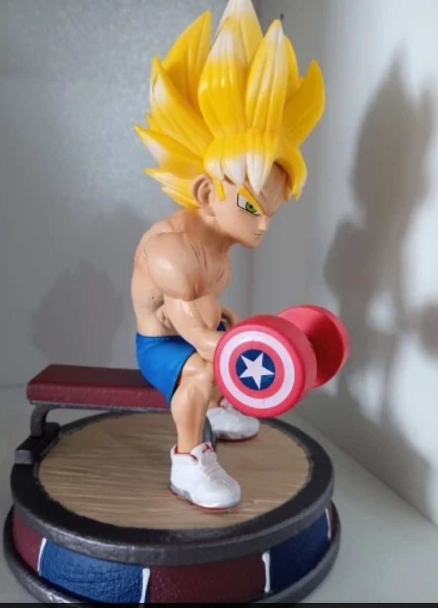 Statue en résine d'entraînement Dragon Ball DB Studio Goku