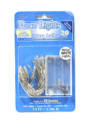 Darice Deco Lights LED Super Bright Micro Bulbs