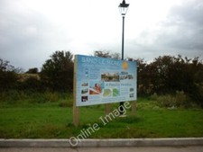 Photo 6x4 The sign for Sand-le-Mere Caravan Site Roos  c2010