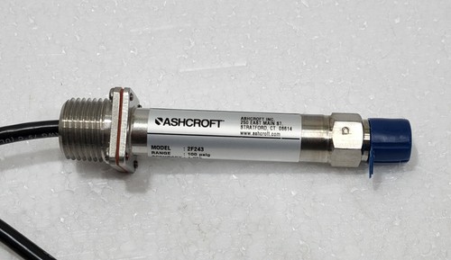 ASHCROFT K17M0242C1 GRAINGER 2F243 100psi PRESSURE TRANSMITTER 4-20mA - Picture 3 of 5