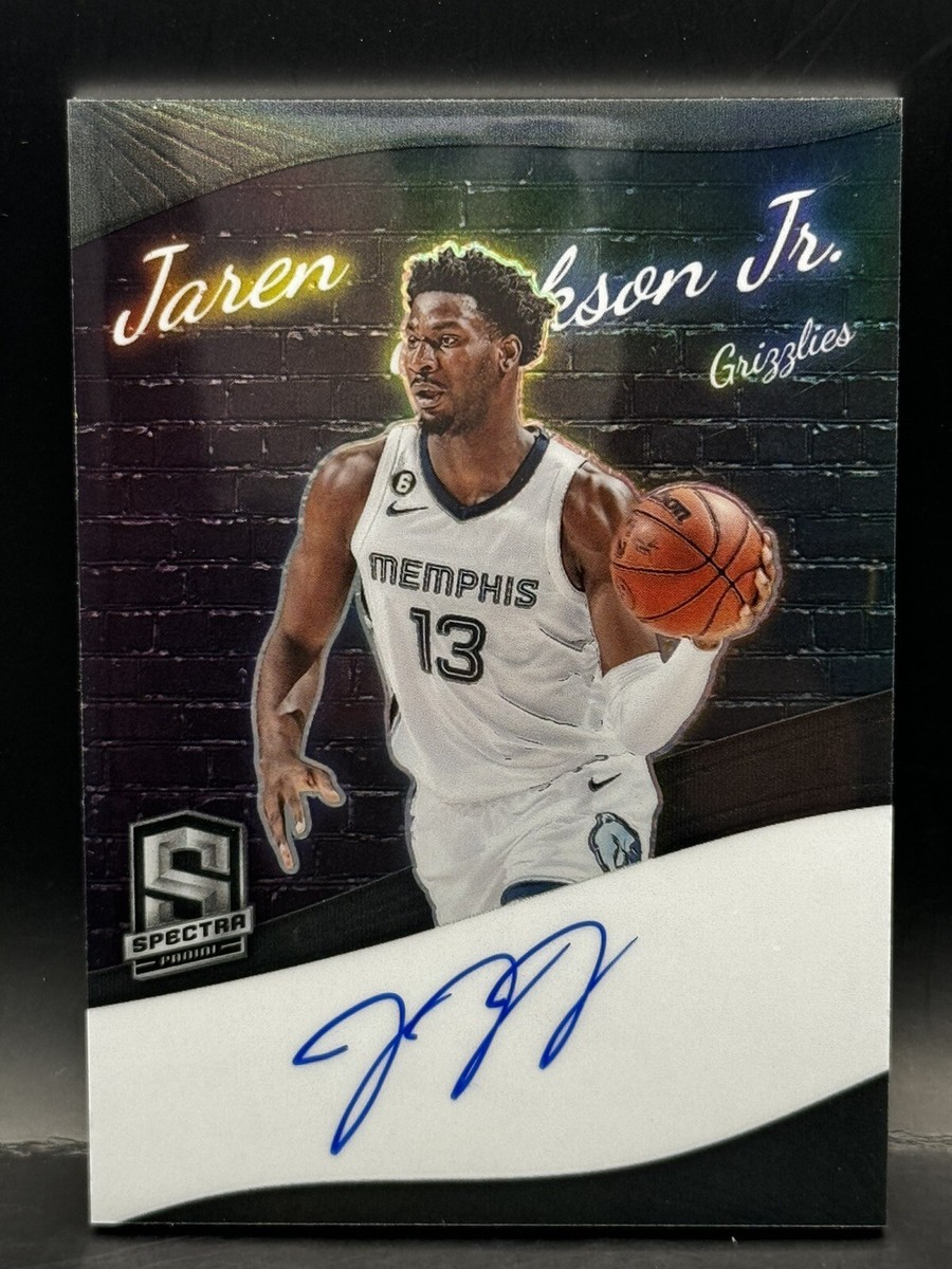 2022-23 Spectra - Colorgraphs Jaren Jackson Jr on card auto 19/75