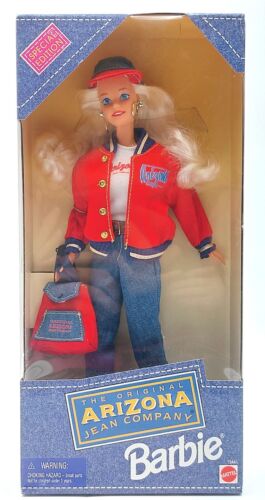 1995 The Original Arizona Jeans Company Barbie Puppe / Mattel 15441, NrfB - Afbeelding 1 van 7