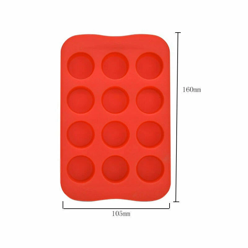 Ice Cube Tray Fudge Cake Chocolate Baking Mould Non-Stick Quality Silicone x1 - Image 2 of 4
