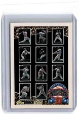 1993 Topps Black Gold Winner D Checklist Dave Winfield McGwire Frank Thomas