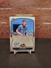 2023 Bowman Chrome Luis Garcia AUTO 1st Bowman Blue Jays CPA-LG