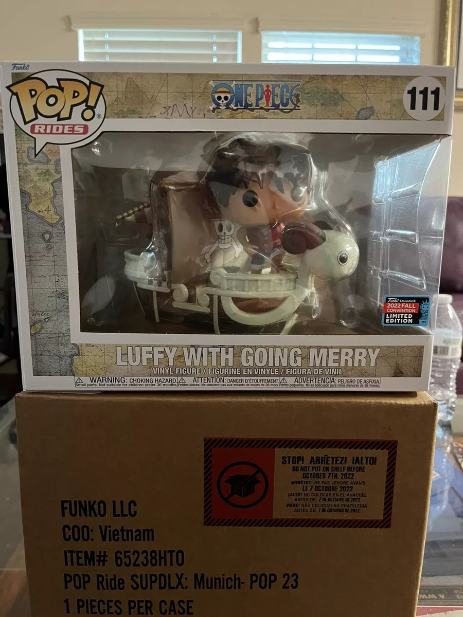 Funko POP! Rides One Piece Luffy with Going Merry #111 Exclusive 