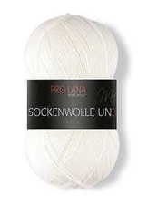 Pro Lana Sockenwolle 4-fädig uni 100 g Garn zum Stricken in vielen Farben