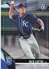 Nick Loftin Bowman Platinum 2021 Baseball Card #TOP-68