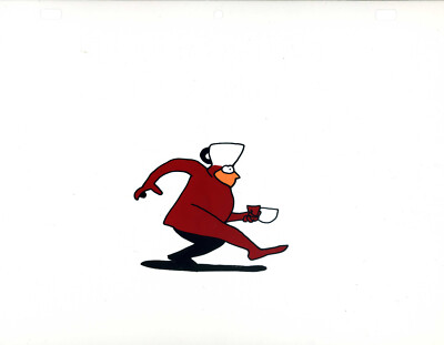 Too Much Coffee Man Promotional Animation Cels
