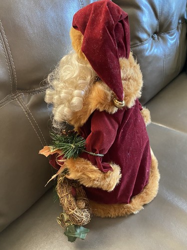 Dan Dee Tree Santa Topper Santa Claus 15” Tall - Picture 9 of 13