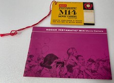 Kodak Instamatic M-14 Movie Camera -Manual  hang card Only