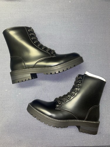 Sugar KAEDY Lace Up Zip Combat Boot | eBay