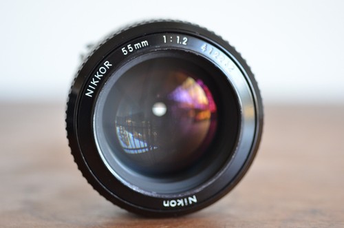 Nikon Ai Nikkor 55mm F1.2 Rapide Manuel Focus Prime Objectif Stock No u9936