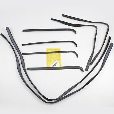 71 72 Ford Pickup Feltkit Sweeper Weatherstrip Fensterschachtleisten Dichtung