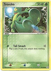 Pokemon EX Emerald  70/106 Card - Treecko 