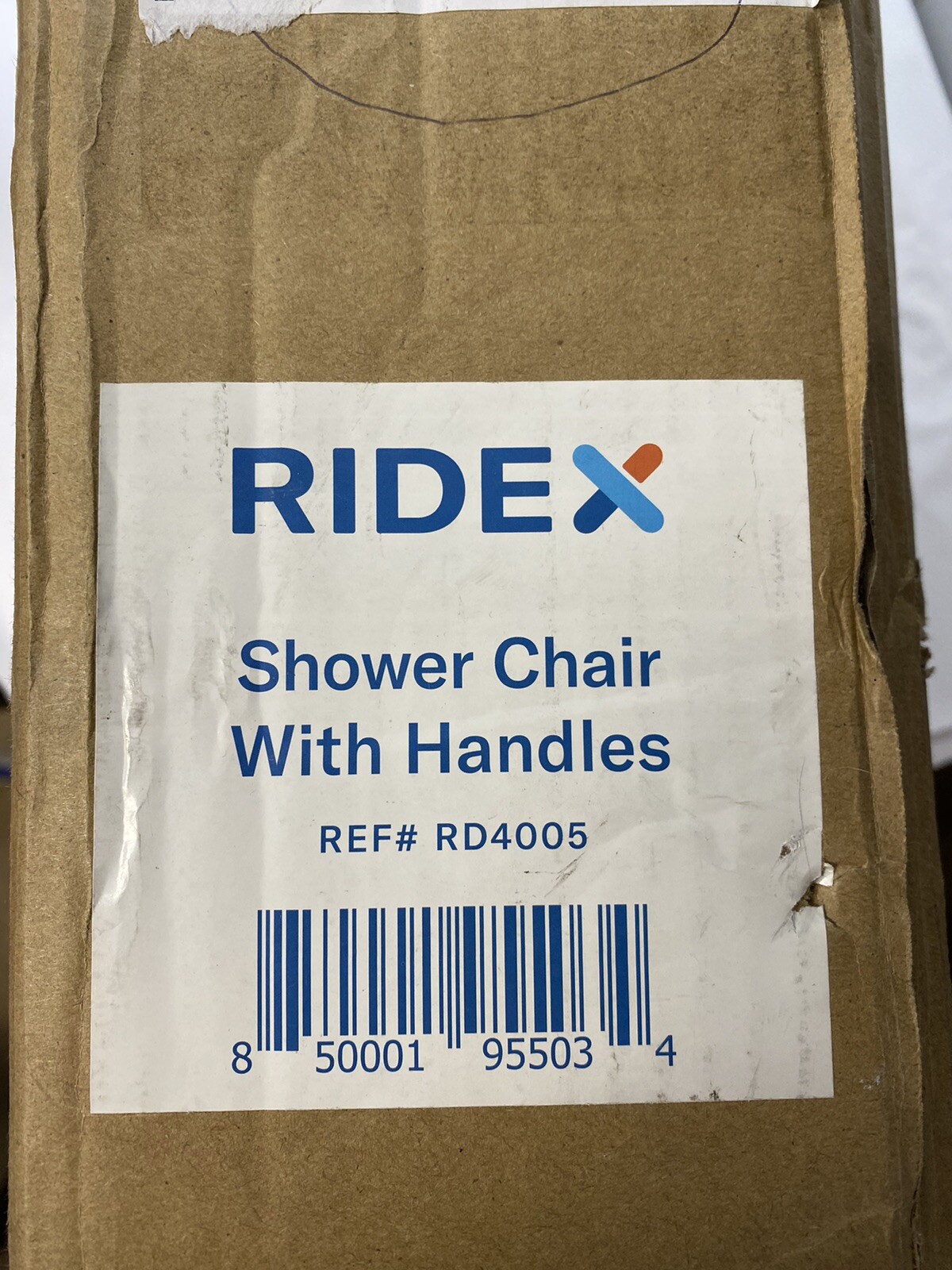 RIDEX Waterproof Shower Chair Adjustable Bathtub and Bathroom Wide