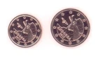 1+2 cent Andorra 2017 UNC coins bank roll