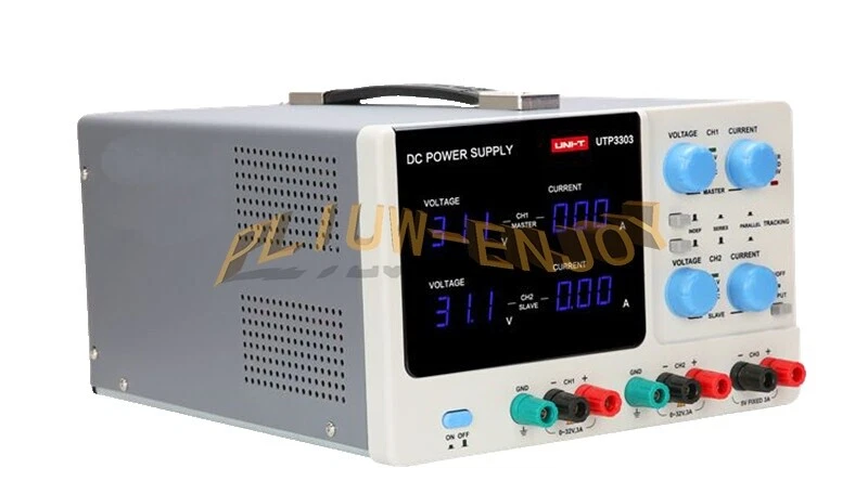 With 3 Channels/Outputs Adjustable Power Supplies