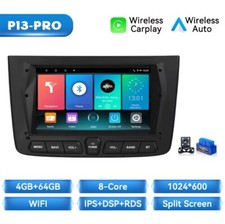 Autoradio Alfa Romeo Mito 2008-2012 CarPlay-AndroidAuto 4GB+64GB Retrocamera+OBD