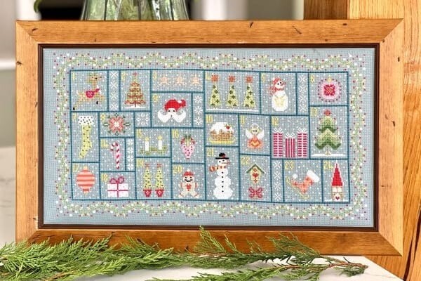 Historical Sampler Company - Reindeer Advent Calendar Counted Cross Stitch