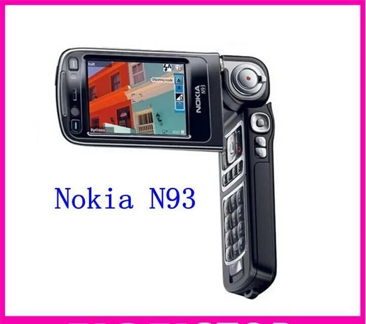 Original NOKIA N93 Mobile Cell Phone GSM Tri-Band 3.2MP MP3