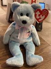 Ty Beanie Babies- Eggs II  Easter Bear, August 15, 2001 Ex w/ Tag