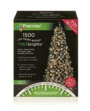 Image of Premier Multi Action Treebrights With Timer 1500 LED White/Warm White/Green