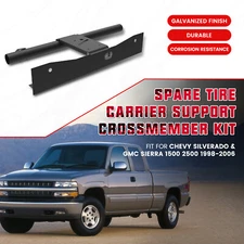 Spare Tire Hoist Carrier Support Crossmember Kit for 98-06 Chevy Silverado/GMC